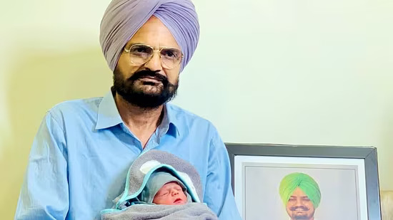 Sidhu Moose Wala’s Parents Welcome Baby Boy